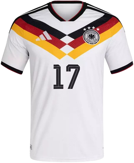 2026 Mens Germany Home World Cup Jersey